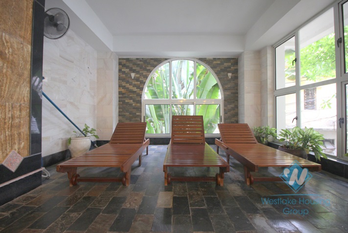 Luxurious serviced apartment with swimming pool for rent in Tay Ho, Hanoi